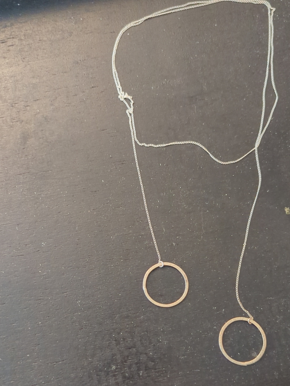 Delicate Sterling Silver Wrap Necklace